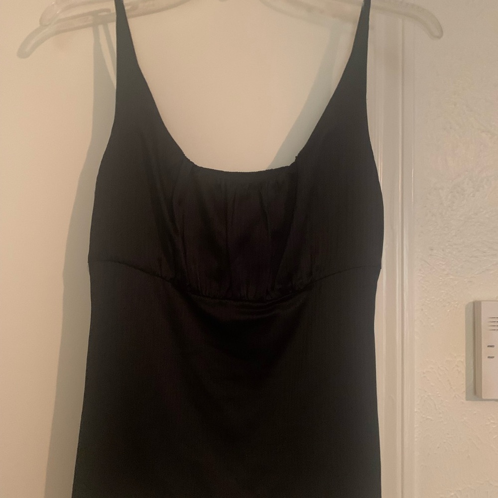 ❤️4/$40 Small petite black camisole.